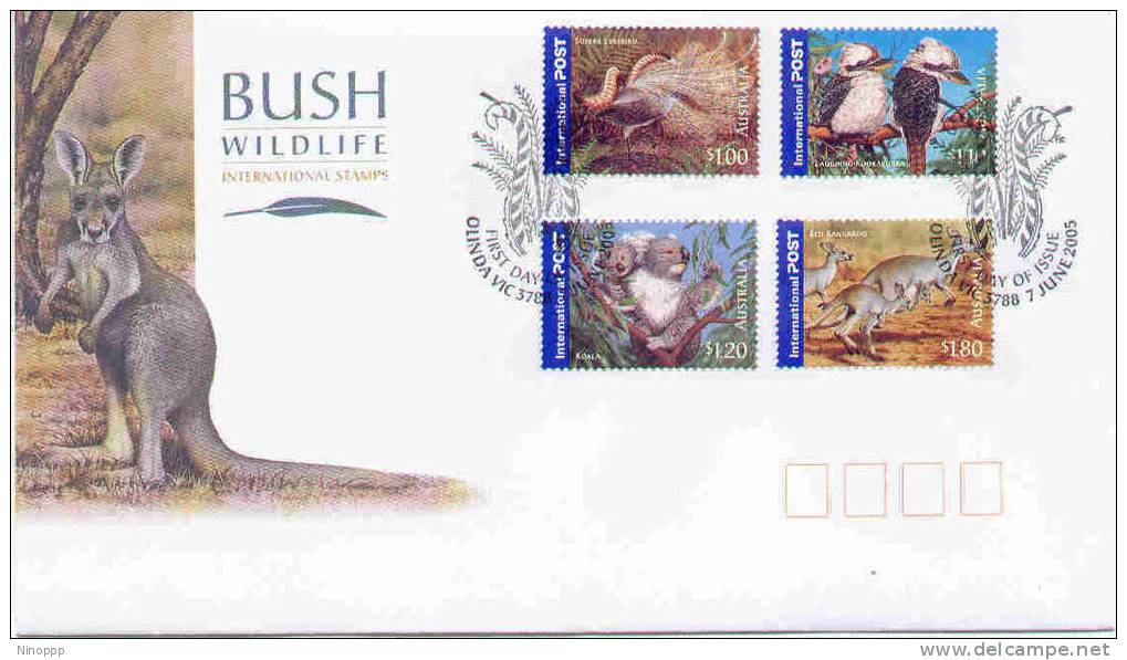 Australia  2005  Bush Wildlife FDC - FDC