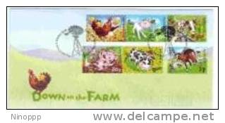 Australia  2005  Down On The Farm (6) FDC - FDC