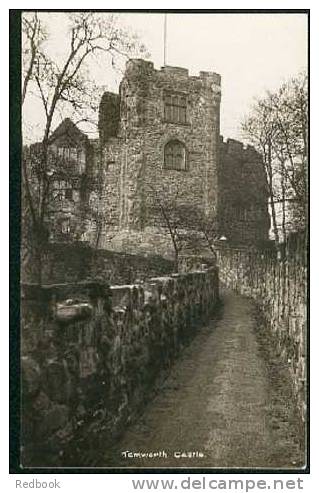 Early Real Photo Postcard Tamworth Castle Stafford Staffordshire  - Ref B125 - Other & Unclassified