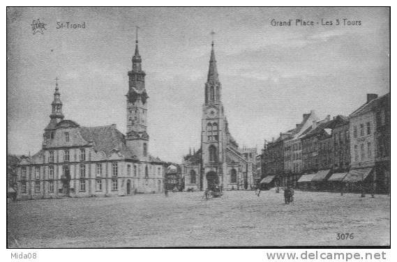 BELGIQUE. SAINT TROND.  GRAND'PLACE.  LES 3 TOURS. - Sint-Truiden