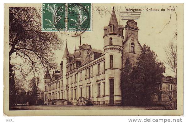 Dép 33 - Q478 - Merignac - Château Du Parc - état - Merignac