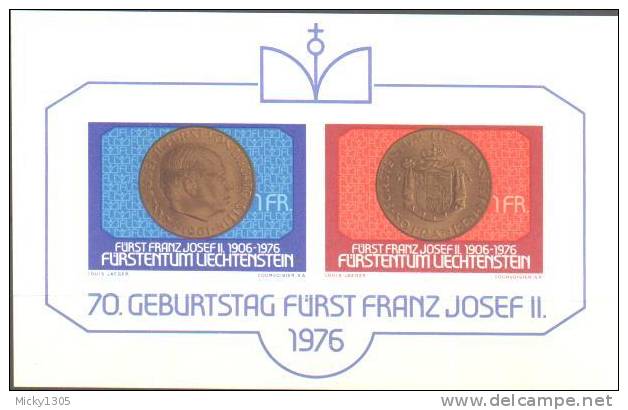 Liechtenstein - Block 10 Postfrisch / Miniature Sheet MNH ** (m028) - Unused Stamps