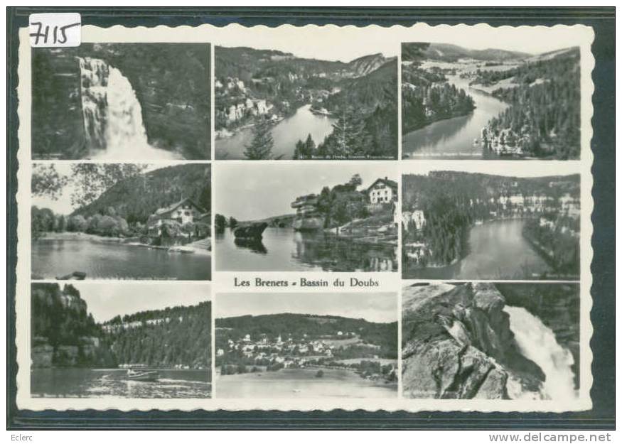 LES BRENETS - BASSIN DU DOUBS - MULTIVUE - TB - Les Brenets