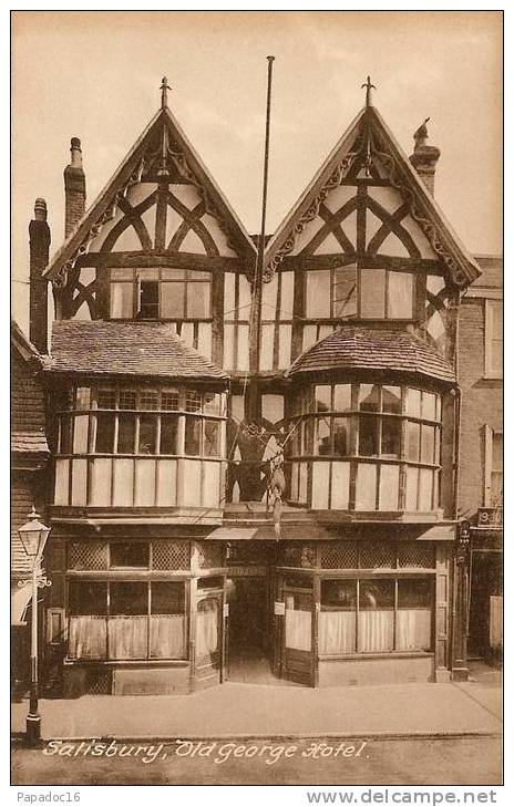 GB - Wil - Salisbury, Old George Hotel - Frith's Series - (not Circulated / Non Circulée) - Salisbury