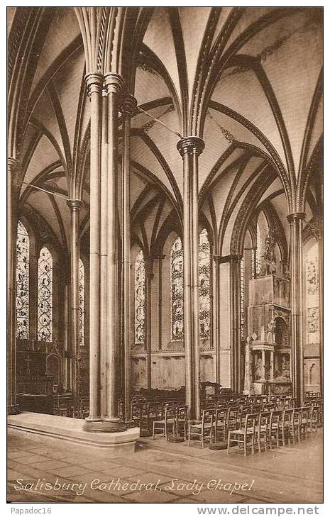 GB - Wil - Salisbury Cathedral, Lady Chapel - Frith's Series - (not Circulated / Non Circulée) - Salisbury