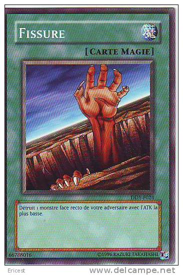 CARTE YU GI OH FISSURE DDY-F024 BON ETAT - Yu-Gi-Oh