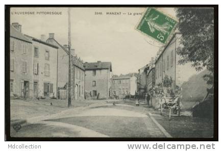 63 MANZAT La Grand'rue - Manzat