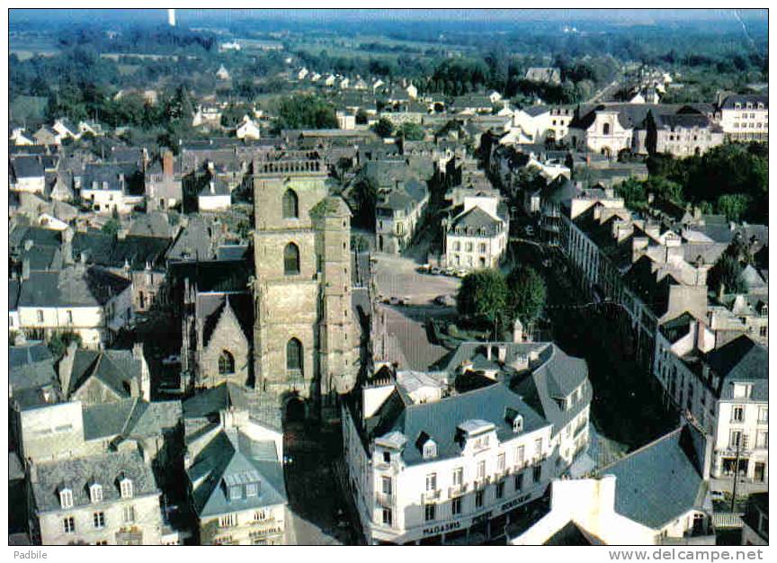 Carte Postale  56. Ploërmel  Vue D´avion Trés Beau Plan - Ploërmel