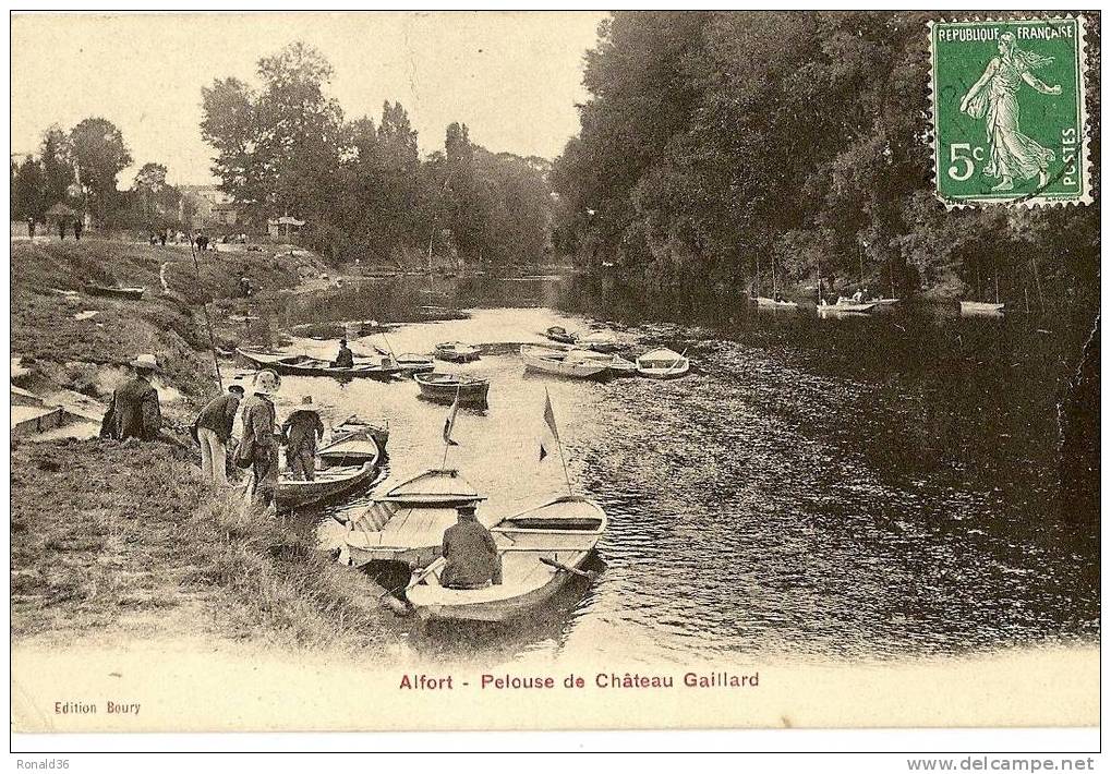 CP 94 ALFORT Pelouse De Château GAILLARD - Alfortville