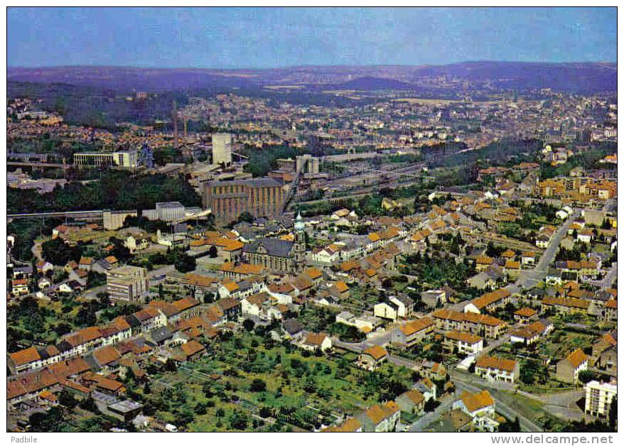 Carte Postale  57. Freyming-Merlebach Vue D´avion Trés Beau Plan - Freyming Merlebach