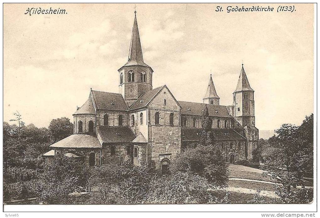 HILDESHEIM-st Godehardikirche - Hildesheim