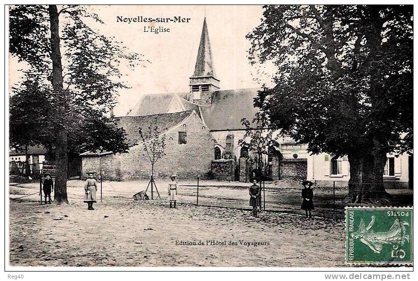 D80 - NOYELLES SUR MER  -  L'Eglise - Noyelles-sur-Mer