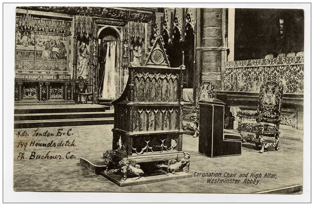 Westminster Abbey  Coronation Chair - Westminster Abbey