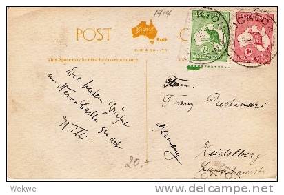 Aus187/ Beach Party At Newcastle, Franked With Roo-stamps - Newcastle