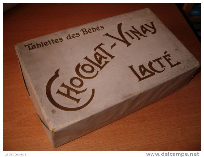 Ancienne Boîte De Chocolats Vinay Lactés, Tablettes Des Bébés - Cajas/Cofres