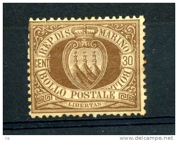 Saint Marin  -  1877  :  Yv  6  *         ,  N2 - Unused Stamps