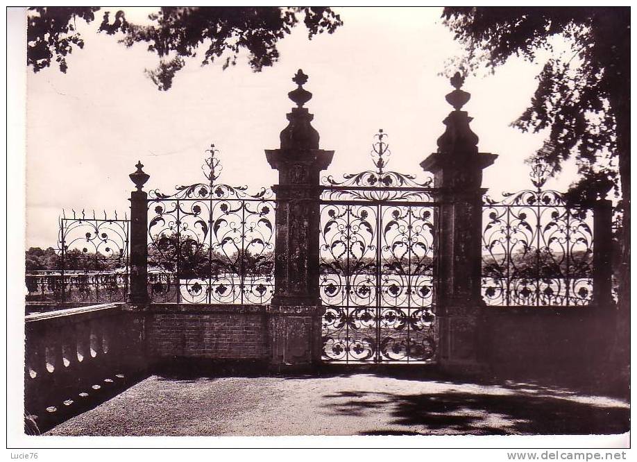 CARROUGES - Le Château  - Grille En Fer Forgé Fin Du XVIème S.   -  N°  61 074 7288 1 011 - Carrouges