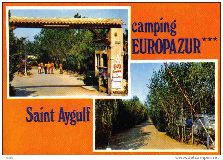 Carte Postale  83.  Saint-Aygulf Prés De Fréjus Europazur Trés Beau Plan - Saint-Aygulf