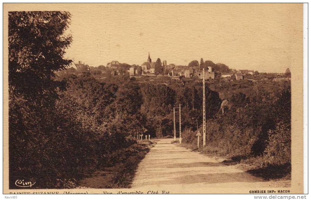 53 SAINTE SUZANNE Vue D'Ensemble Côté Est - Sainte Suzanne