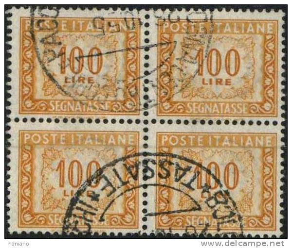 PIA - ITA - Specializzazione - 1947-54 : Segnatasse £ 100 - (SAS 109/1) - Strafport