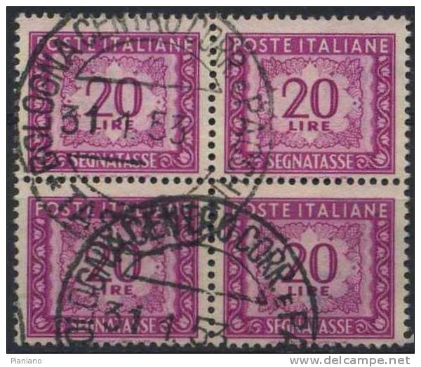PIA - ITA - Specializzazione - 1947 : Tasse £ 20 - (SAS 106/1) - Strafport