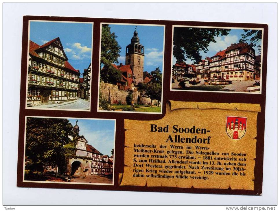 Allemagne : Lot De 2 Cartes De Bad Sooden-Allendorf - Eschwege