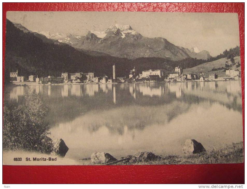 Suisse - ST .MORITZ-BAD. - Saint-Moritz