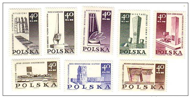 Pologne - Polen  Cat. Y&T Nr 1607-1614   (xx) - Neufs