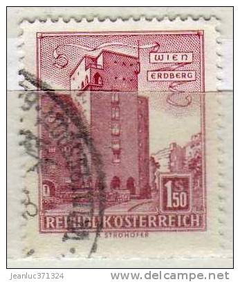 N° 872 A O Y&T 1957-1965  Monuments Et Bâtiments (Le Rabenhaf A Vienne Erdhest) - Used Stamps