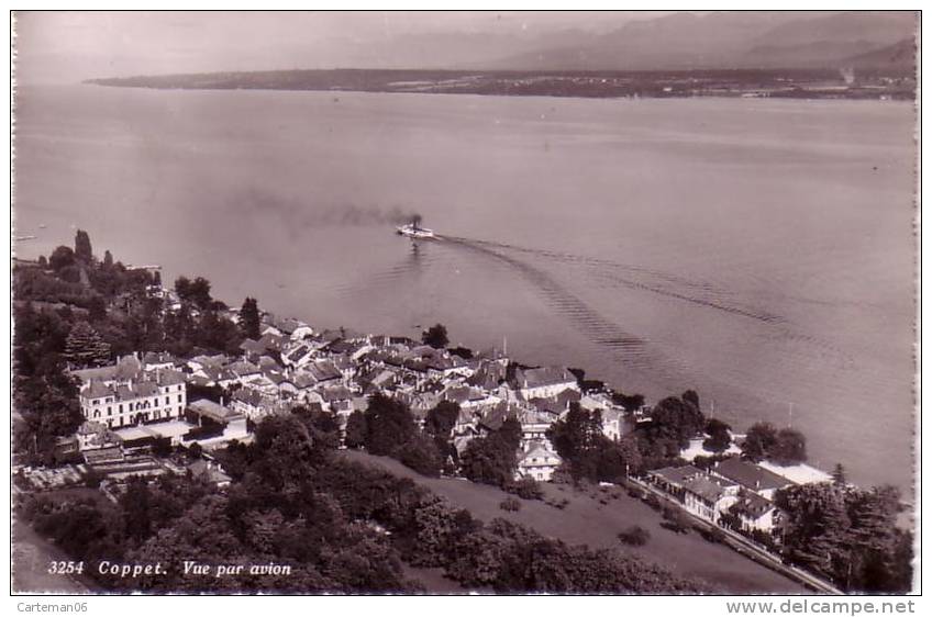 Suisse - Coppet - Vue Par Avion - Coppet