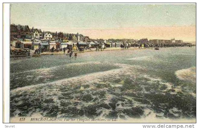 BERCK-PLAGE. - Vue Sur L'Hôpital Maritime. - Berck