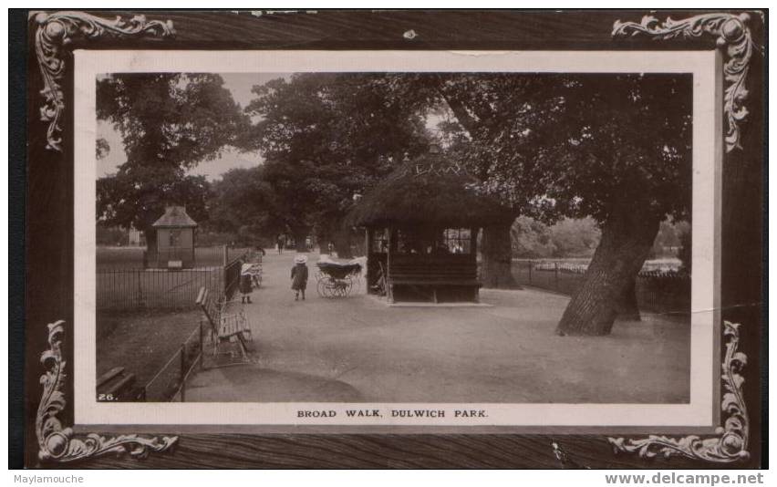 Broad Walk Dulwich Park 1912 - Londres – Suburbios
