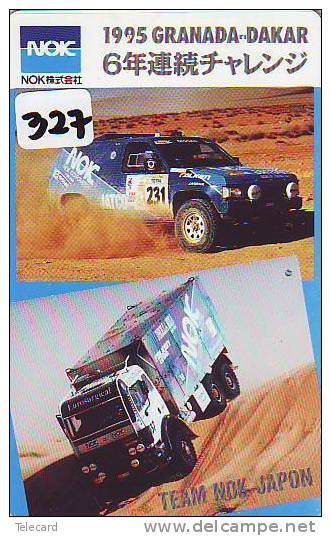 RALLYE VOITURE Telefonkarte Télécarte (327) NISSAN GRANAD DAKAR 1995 * RALLY CAR AUTO - Phonecard WRC RACING CAR - Auto's