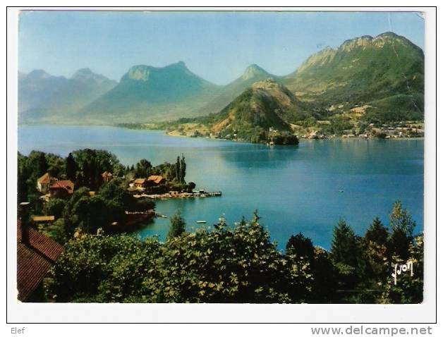 Lac D'Annecy : La Baie De TALLOIRES (Haute-savoie, 74); 1979  ;B/TB - Talloires