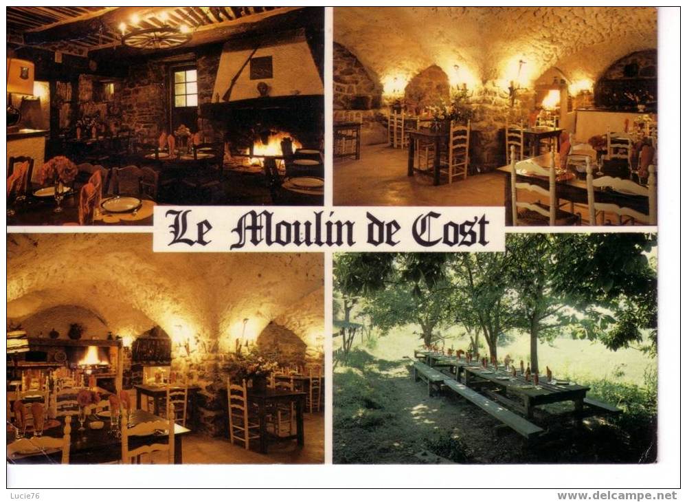 BUIS LES BARONNIES  -  AUBERGE PAYSANNE - Camping Caravaning   "LE MOULIN DE COST" - 4 Vues - Buis-les-Baronnies