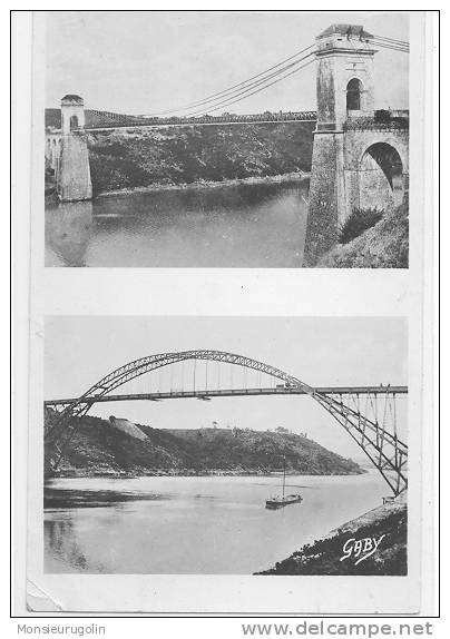 56 ) LA ROCHE BERNARD, L'ancien Et Le Nouveau Pont, CPSM 9 X 14, Artaud édit N° 15 ** - La Roche-Bernard