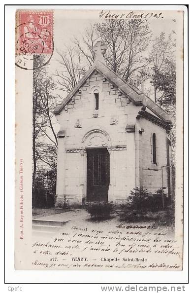 Verzy : Chapelle Saint Basle - Verzy