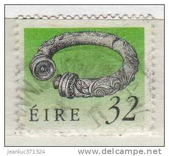 N° 707 O Y&T 1990 Patrimoine Et Trésor Irlandais (collier De Broighter) - Used Stamps