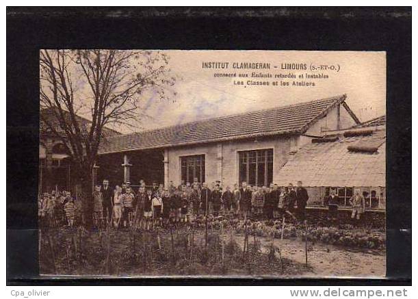 91 LIMOURS Ecole, Institut Clamageran, Enfants Retardés Et Instables, Classes, Ateliers, Ed ?, 193? - Limours