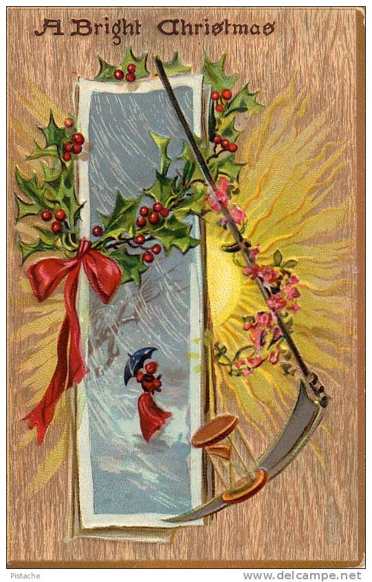 Noël Vers 1910 - Raphael Tuck Oak Panel Series Christmas #504 - Écrite - Tuck, Raphael