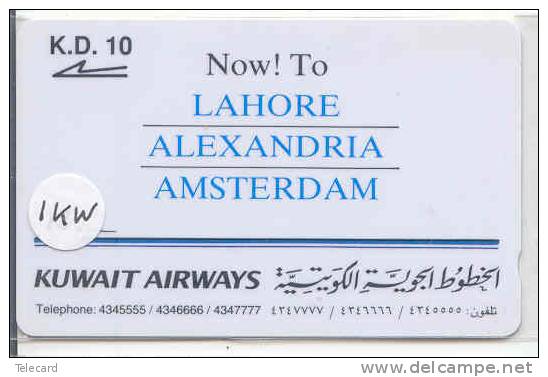 GPT (1 KWAA) Magnetic* Airline * Kuwait Airways Lahore Alexandria - Amsterdam Kuweit (1) - Koeweit