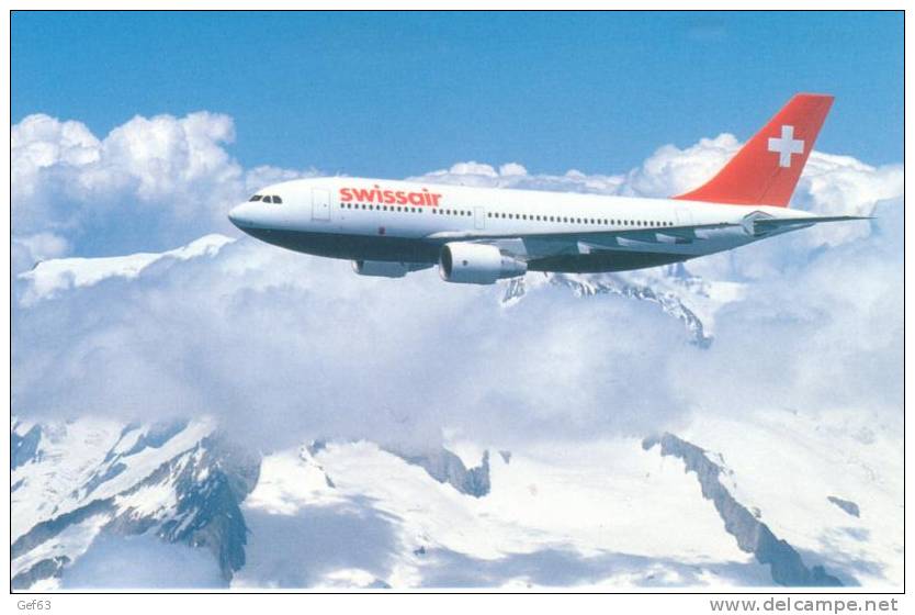 Swissair ° Airbus A310-322 Intercontinental - 1946-....: Moderne