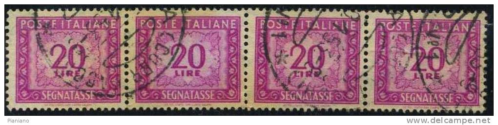 PIA - ITA - Specializzazione - 1947-54 : Segnatasse £ 20 - (SAS 106) - Strafport