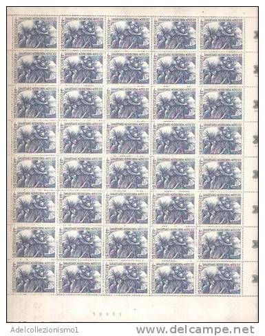 9)SERIE CENTENARIO DELLA CROCE ROSSA DEL 1964 IN FOGLI INTERI NUOVI DEL VATICANO - Used Stamps