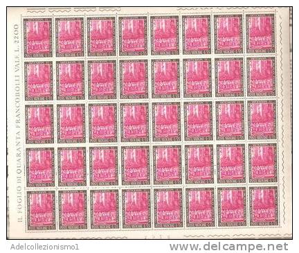 27)SERIE CONCILIO ECUMENICO DEL 1966 IN FOGLI INTERI NUOVI DEL VATICANO - Used Stamps