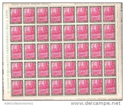 28)SERIE CONCILIO ECUMENICO DEL 1966 IN FOGLI INTERI NUOVI DEL VATICANO - Used Stamps
