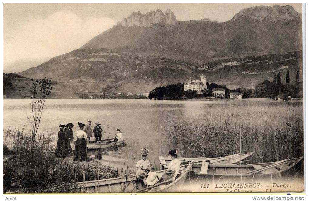 DUINGT - Le Lac D´Annecy. Le Château - Duingt