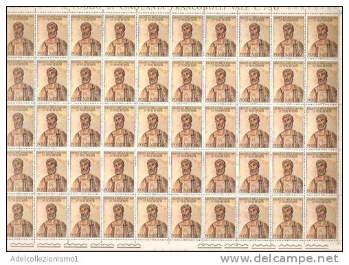 32)SERIE MARTIRIO DEI SS. PIETRO E PAOLO DEL 1967 IN FOGLI INTERI NUOVI DEL VATICANO - Used Stamps