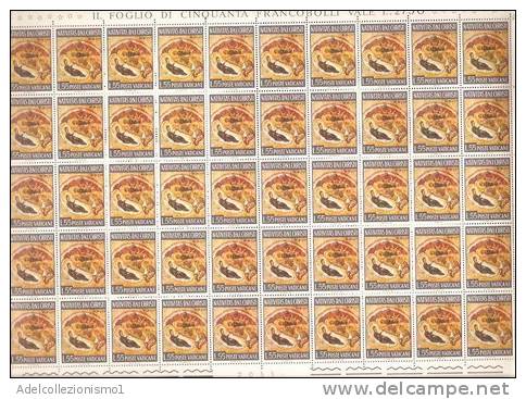 34)SERIE NATALE DEL 1967 IN FOGLI INTERI NUOVI DEL VATICANO - Used Stamps