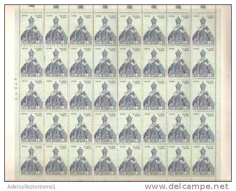 36)SERIE NATALE DEL 1968 IN FOGLI INTERI NUOVI DEL VATICANO - Used Stamps